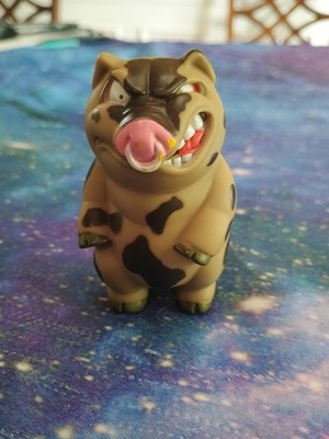 1989 Playmates Barnyard Commandos Sergeant Shoat-N-Sweet Toy Figure Vintage
