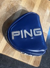 Ping CRAZ-E G2i Magnetic Mallet Putter Head Cover Blue Head cover