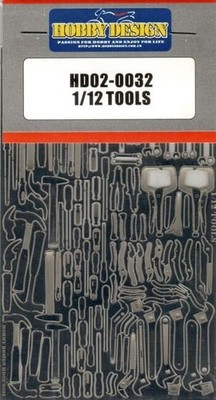 Hobby Design HD02-0032 Werkzeuge 1/12