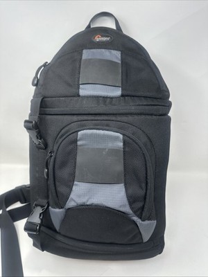 Lowepro Slingshot 200 AW Black Padded Camera Bag Backpack With Rain Cover