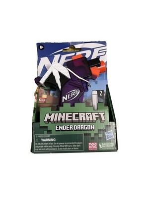 Nerf MicroShots Minecraft Ender Dragon Mini Blaster, Minecraft Dragon Mob