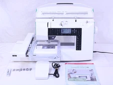 HUSQVARNA VIKING DESIGNER JADE 35 SEWING + EMBROIDERY MACHINE - ONLY 61 HRS USE!