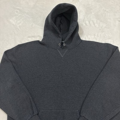 Vintage Russell Athletic Hoodie Sweatshirt Mens XL/XLARGE Gray