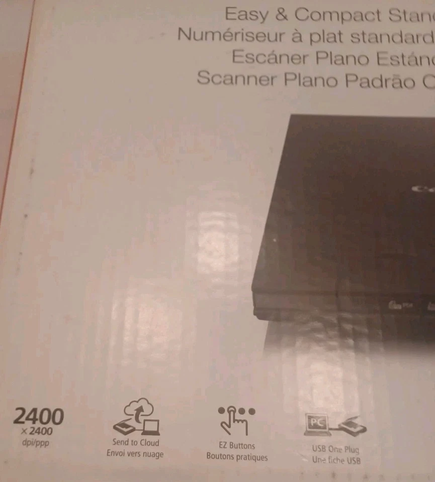 New Canon CanoScan LiDE 300 2400x2400dpi Flatbed Scanner - Black (2995C003) - Image 4 of 4