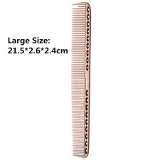Aluminum Cutting Metal Comb Tools  Professional Barbers Salon Hair Hairdressing