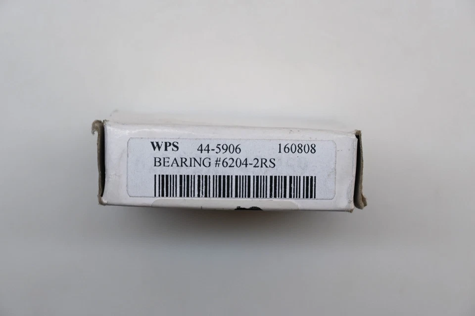 Rodamiento doble sellado WPS 44-5906, 6204RS, 6204-2RS NUEVO EN STOCK Foto 3 de 3