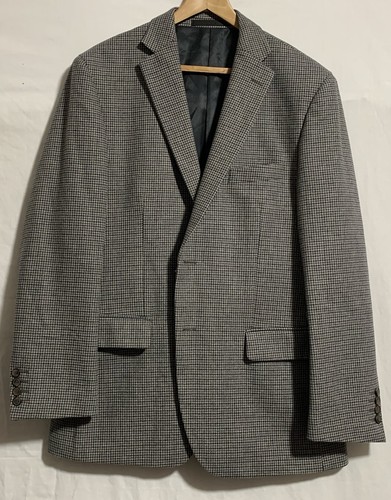 Giacca blazer Marks and Spencer marrone misto pettinato taglia 42