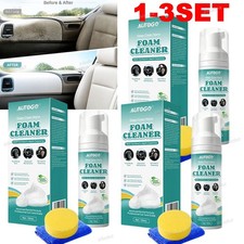 1-3x Car Interior Nano Foam Spray Deep Clean Dirt Stain Remover Norinse Cleaner 1-3x Car Interior Nano Foam Spray Deep Clean Dirt Stain Remover Norinse Cleaner