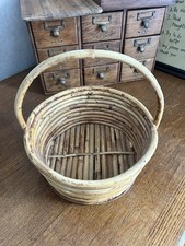Round Bamboo Basket 12" Diameter