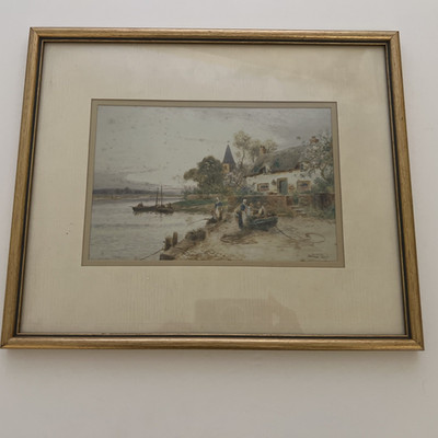 Marks & Spencer Stuart H Lloyd - A Southern Estuary Gerahmter Druck