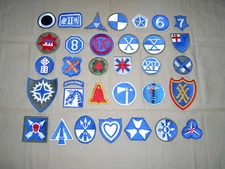 Complete set of WW2 US Army Corps with early variants and phantoms