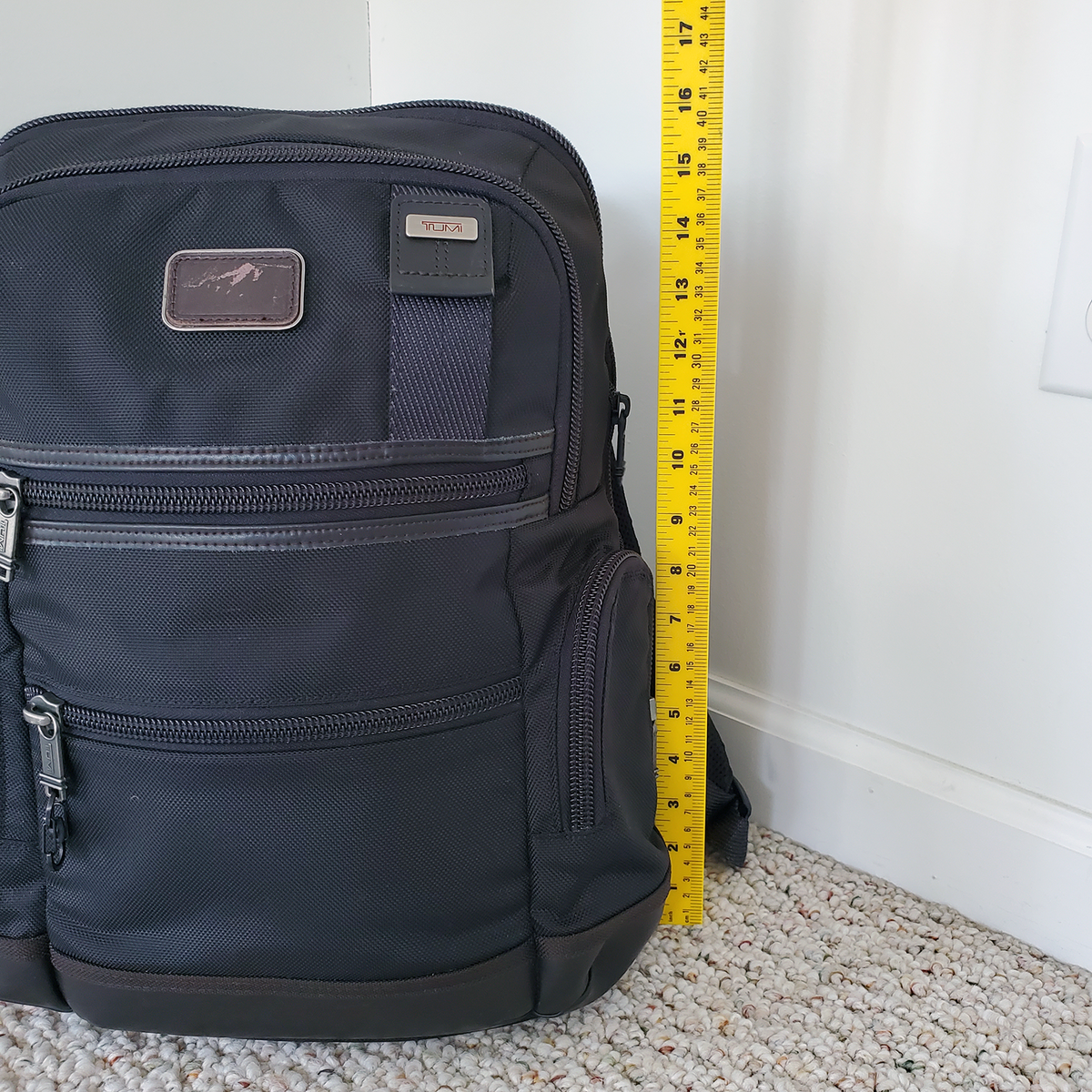 Tumi Alpha Bravo Rucksack Backpack Hickory 222681HK2 Black Tumi Alpha Bravo Rucksack Backpack Hickory 222681HK2 Black