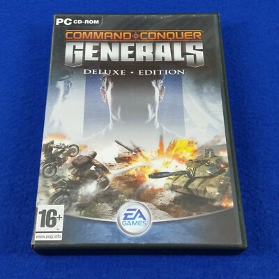 pc COMMAND & And CONQUER Generals DELUXE EDITION + Zero Hour