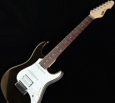 ギター ESP SNAPPER New ESP SNAPPER-7-AL / R (Brass Black) 710490 Electric