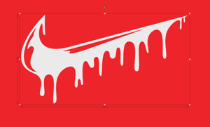 nike drip logo png