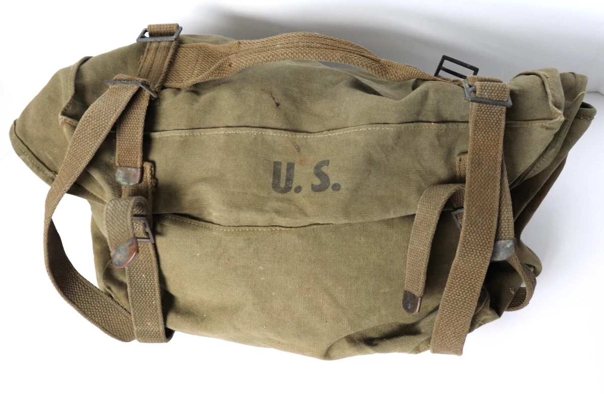Vintage Army Backpack Rucksack (Pack Field Cargo M-1945) HQ-248-248 - Authentic | eBay
