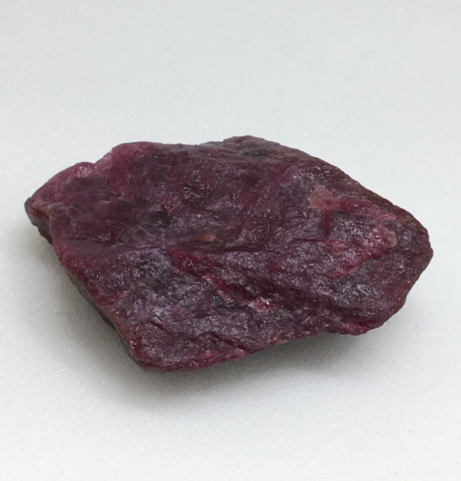128.35 carat natural raw ruby rough red pink color healing chakra good stone - Image 2 of 4