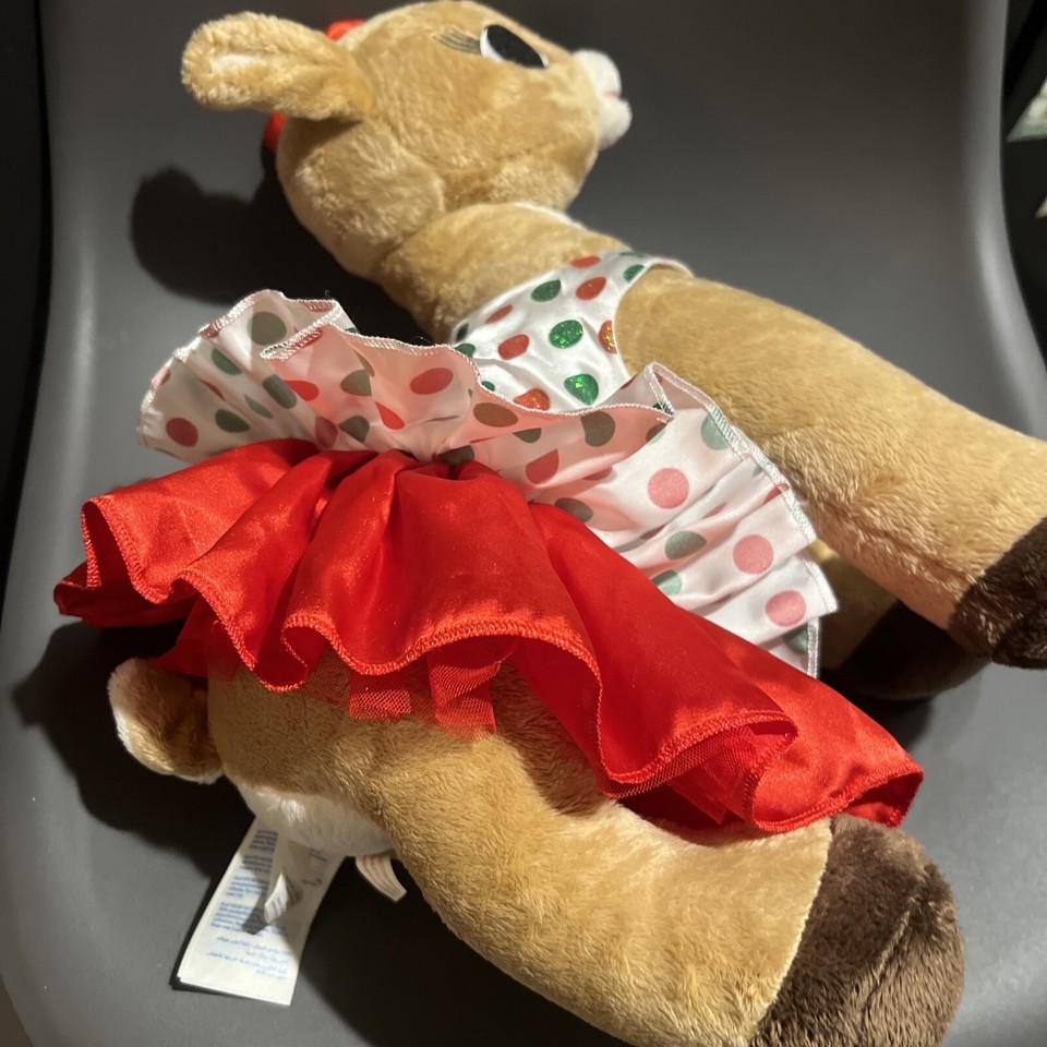 Build A Bear Clarice Rudolph The Red Nosed Reindeer Girlfriend Dress