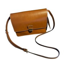 Patricia Nash Distressed Vintage Brown Lanza Crossbody Bag