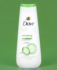 Dove Refreshing Body Wash Cucumber and Green Tea Large 20 Ounce Bottle NEW!