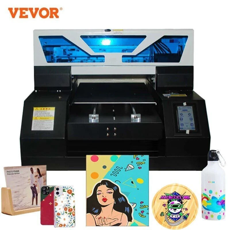 VEVOR A3 A4 Flachbett UV Drucker Kleber Etikettendrucker Drucker Drucker printer - Bild 3 von 4