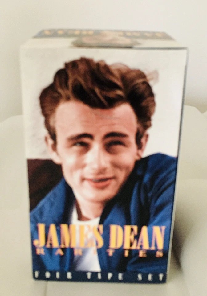James Dean Gift: Box Set of 4- VHS Live TV Appearances + Sealed Photo Cards - Image 2 of 4