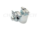 MTB BMX Cruiser Bicycle Bike Seat Saddle Rail Clamp Seat Gut UCP Silver