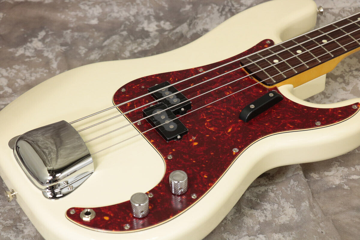 New Fender Made in Japan HAMA OKAMOTO Precision Bass #4 Olympic White Guitar