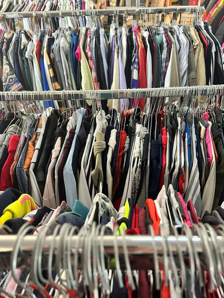 Box 3kg abbigliamento usato firmato e vintage grado A kilo stock affare  seller