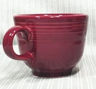 Fiesta-ware TEACUP "Cinnabar" Maroon-Red - Post86' HLC