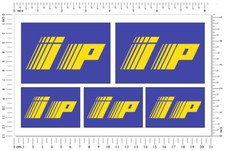 IP Décalcomanies Moto Autocollants Laminés Vélo IP Graphique Carénage Aprilia