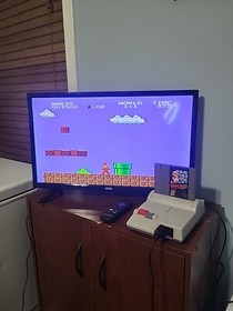 Super Mario Bros Nes Game 5 Screw Cartridge Only Working Pics!