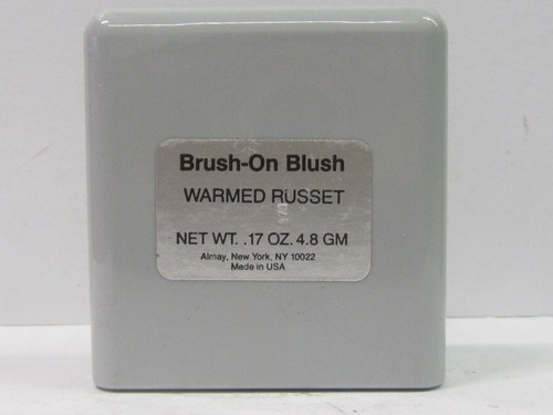 Almay Hypo Allergenic Brush On Blush colore Warmed Russet 0,17 oz nuovo senza scatola - Foto 2 di 2