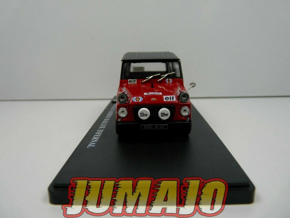 R4L40 Passion RENAULT 4 L 1/43 RENAULT Rodeo rallye Infernal #57 1972 - Imagen 2 de 4