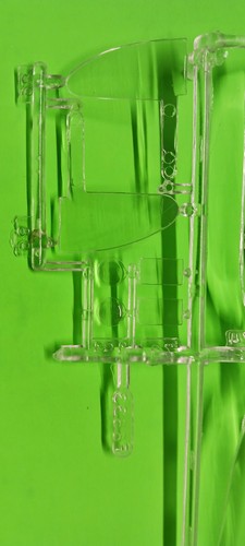 1957 Chevy Bel Air Hardtop 1/25 OLD REVELL TOOLING Glass Windshield Back Clear - 第 2/3 張圖片