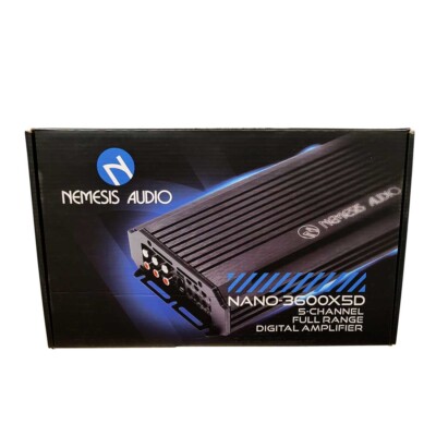 Nemesis Audio NANO-3600X5D 5-Channel 2000W Max Full-Range Digital