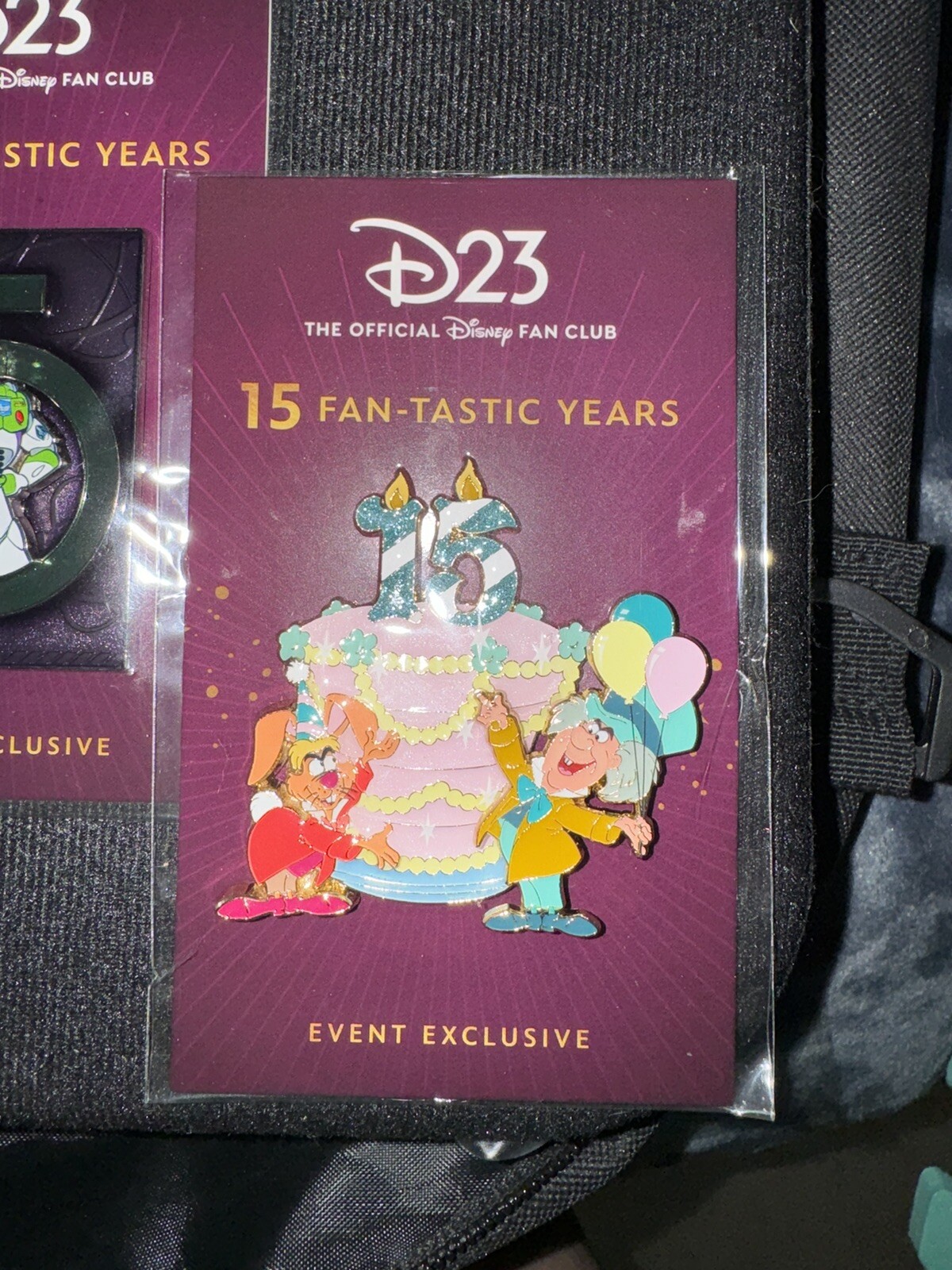 2024 D23 15th Anniversary DEC Disney Mad Hatter March Hare Alice Pin LE 300 Wdcs