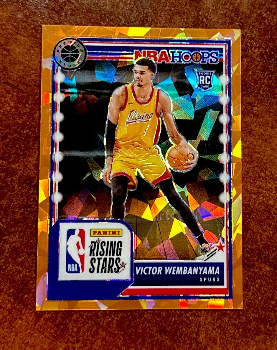 2023-24 Panini Hoops Premium Stock Victor Wembanyama /125