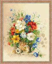 New Riolis Cross Stitch Kit  100/042 Flemish Summer