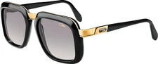 CAZAL LEGENDS MOD. 616/3 COL. 001 BLACK GOLD SUNGLASSES MADE IN GERMANY