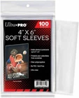 Ultra PRO 4 x 6 Soft Sleeves 100 200 300 400 500 1000 2500 5000 10000