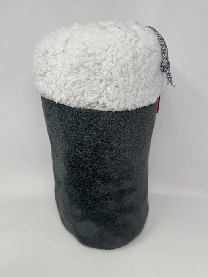 SUNBEAM MICROPLUSH SHERPA HEATED THROW 50" X 60" GRAY - Image 3 of 4