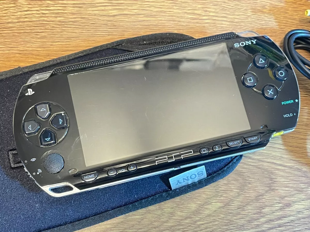 PSP1000 本体 ブラック SONY ソフト2枚付き 動作確認済 セット