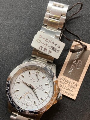 ORIENT オリエントスター WZ0021FA ワールドタイムト 稼働品