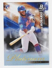2018 Bowman Platinum Presence #12 Amed Rosario (Mets)
