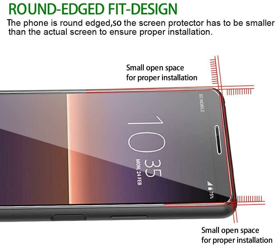 upscreen Pellicola Privacy per Sony Xperia 10 II Anti-Spy