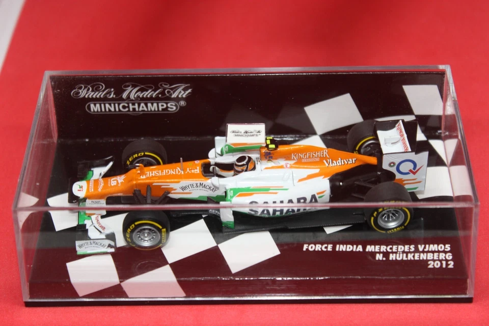 1/43 Force India Mercedes VJM05 (2012) - #12 N. Hülkenberg - MINICHAMPS - Immagine 2 di 3