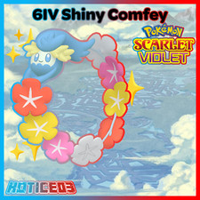 ✨Shiny Comfey 6IV✨ Pokemon Scarlet & Violet 🚀Fast🚀 Indigo Disk DLC