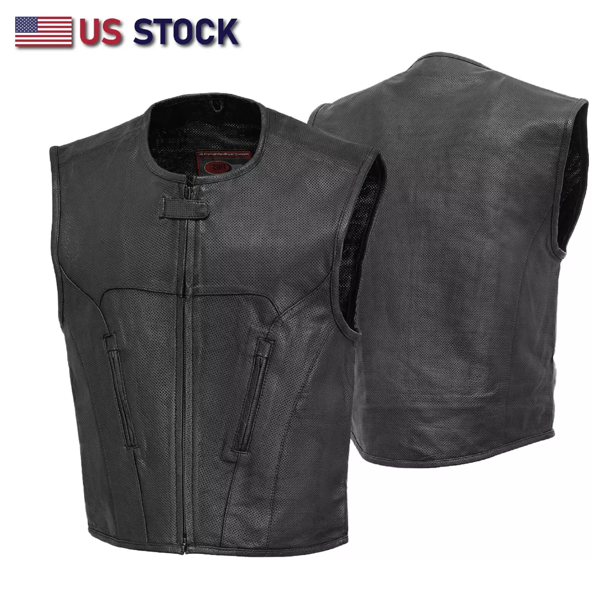 Bullet Resistant Men's Leather Jacket