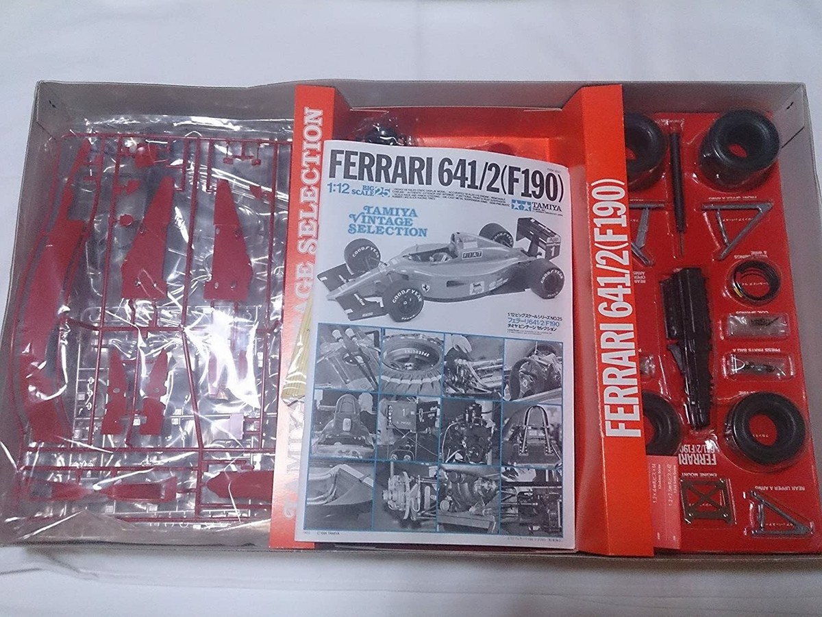 Big size Rarel kit Tamiya 1/12 Model Kit Ferrari 641 / 2 F1